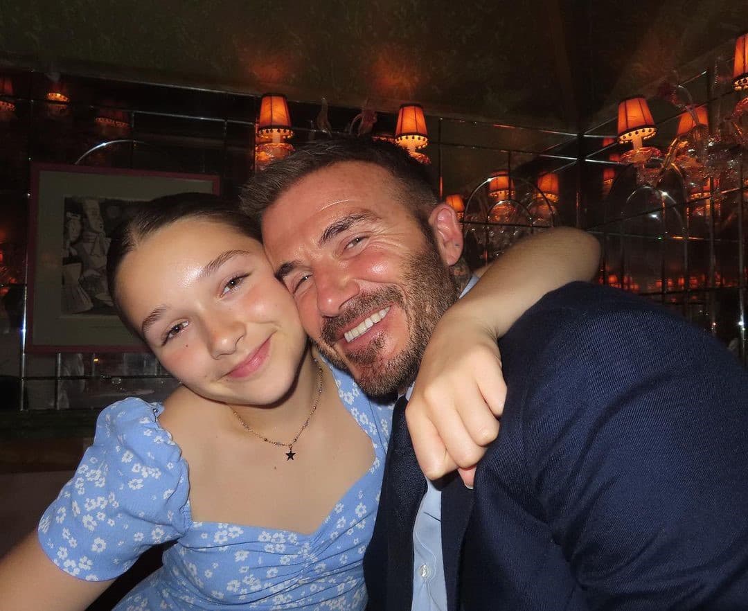 David Beckham s dcérou