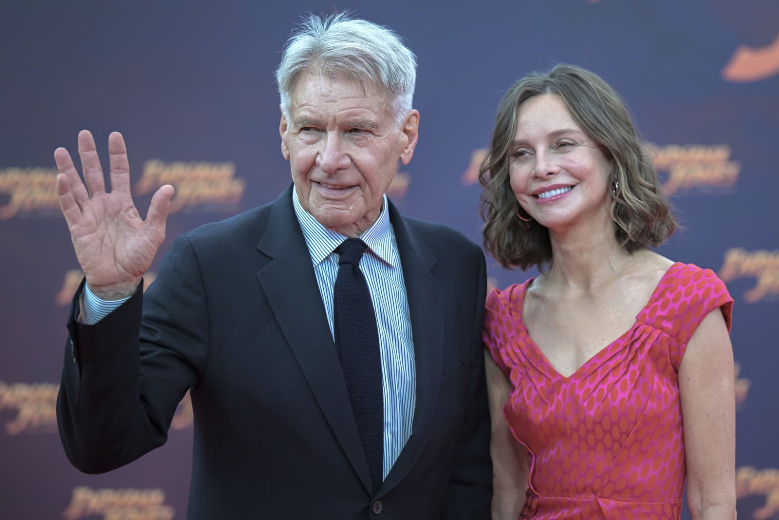 Harrison Ford s manželkou