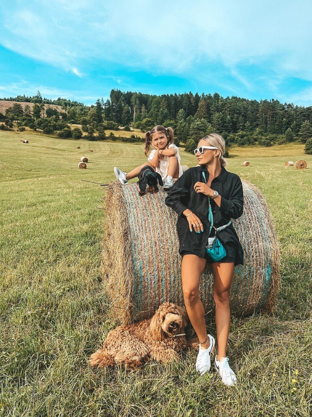 Tatiana Žideková s dcérou