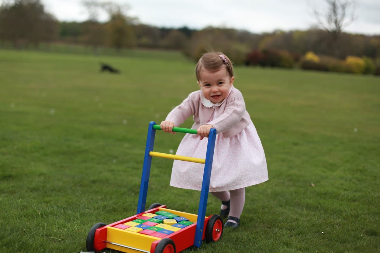 Princezná Charlotte, keď mala