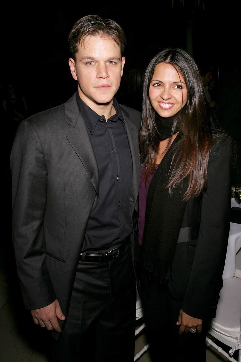 Matt Damon a Luciana