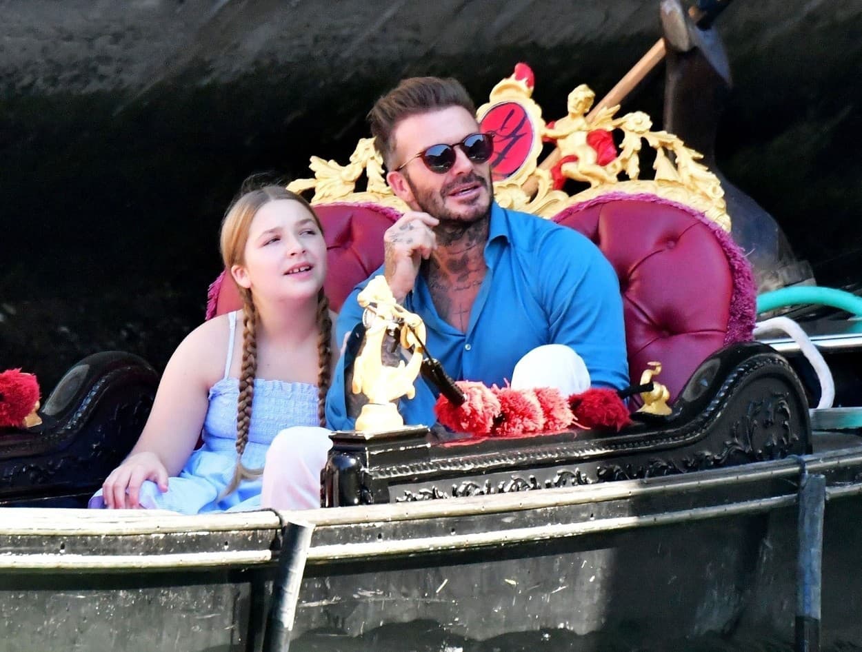 David Beckham s dcérou