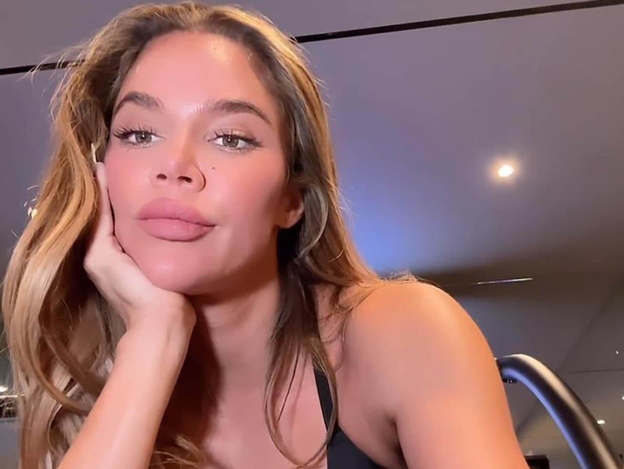 Khloé Kardashian počas natáčania
