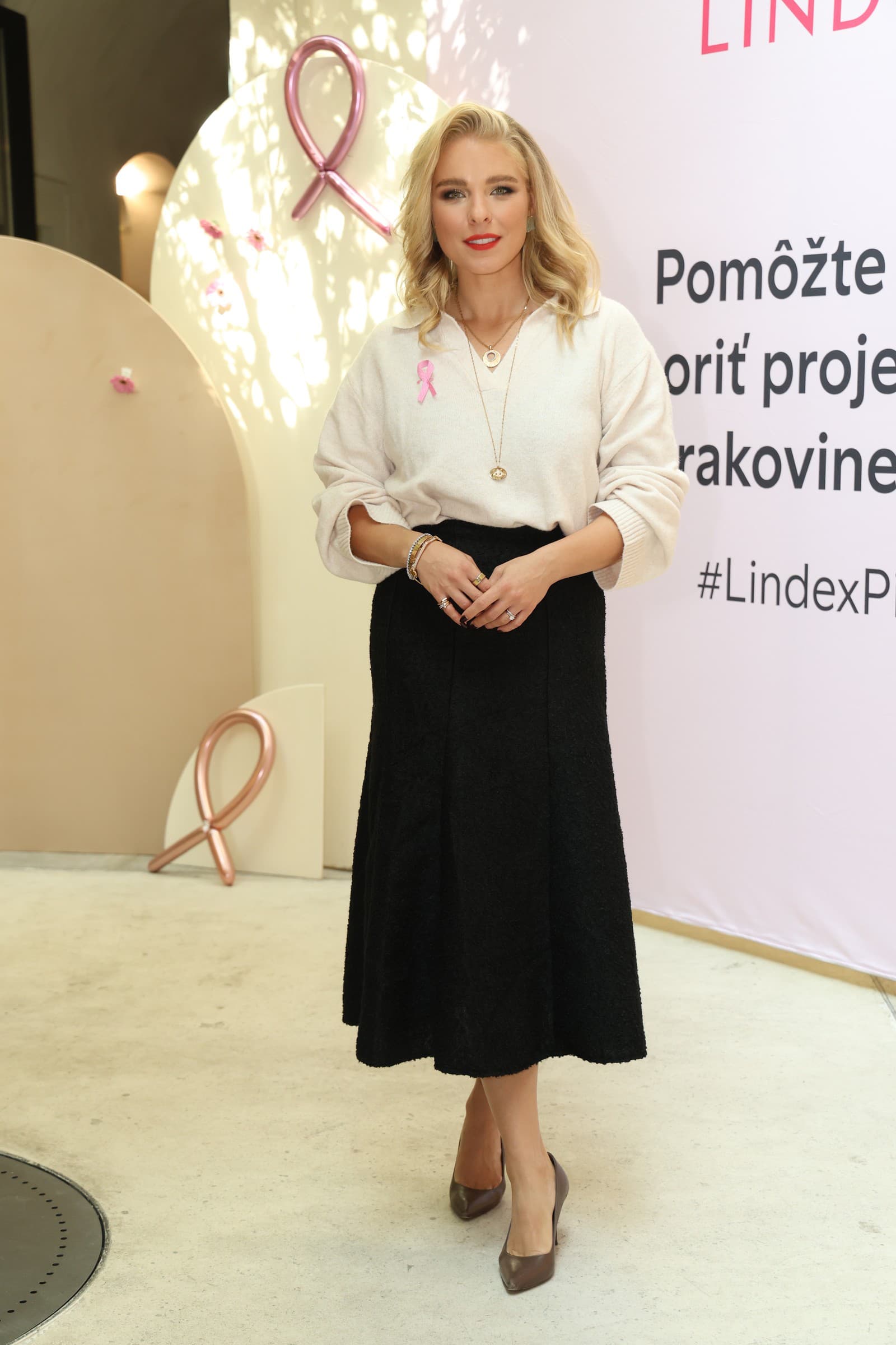 Moderátorka Veronika Cifrová Ostrihoňová
