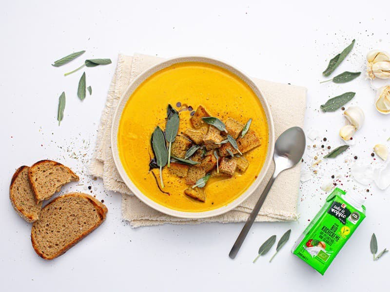 Veggie krémová polievka podľa