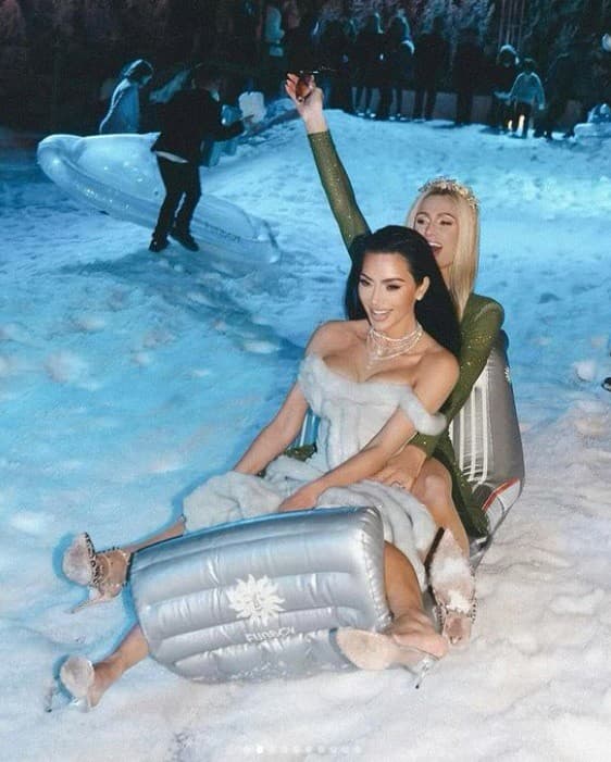 Samotná Kim si zajazdila
