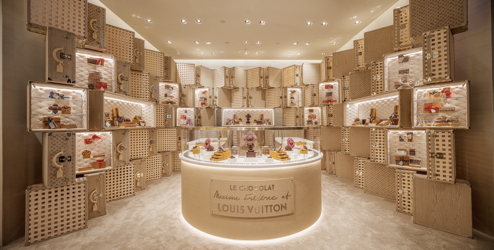 Louis Vuitton otvoril čokoládovú