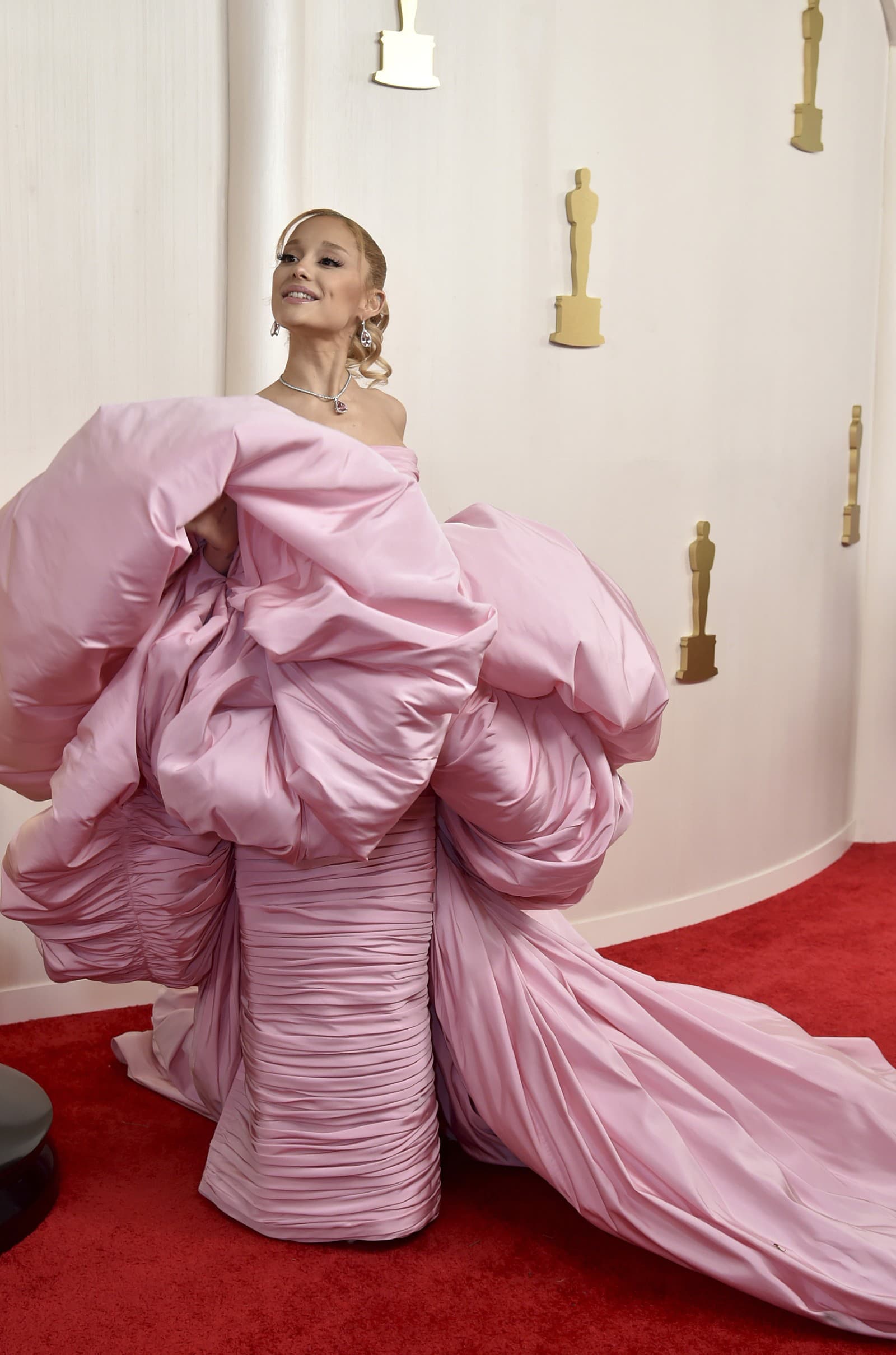 Ariana Grande počas večera