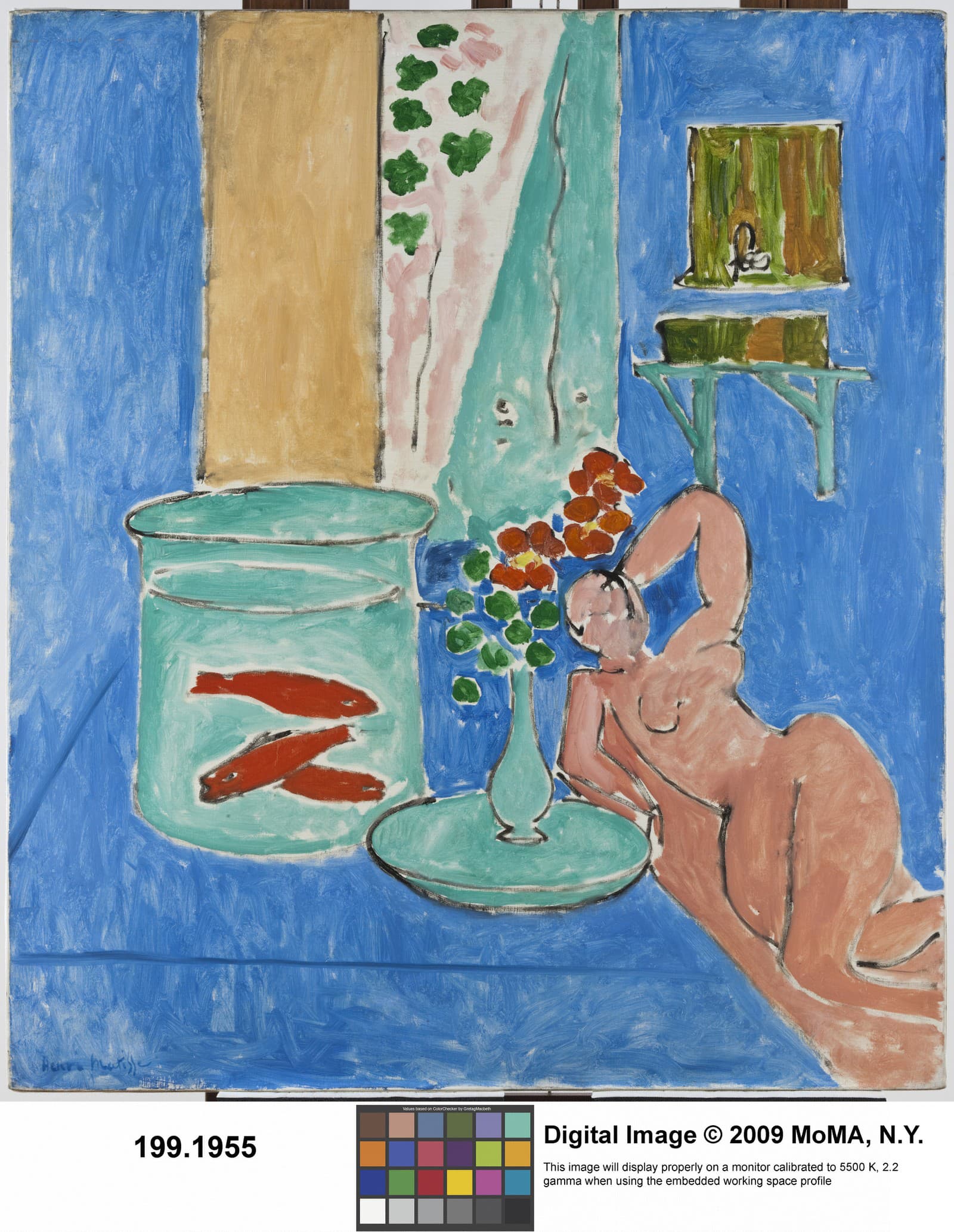 Henri Matisse Goldfish and
