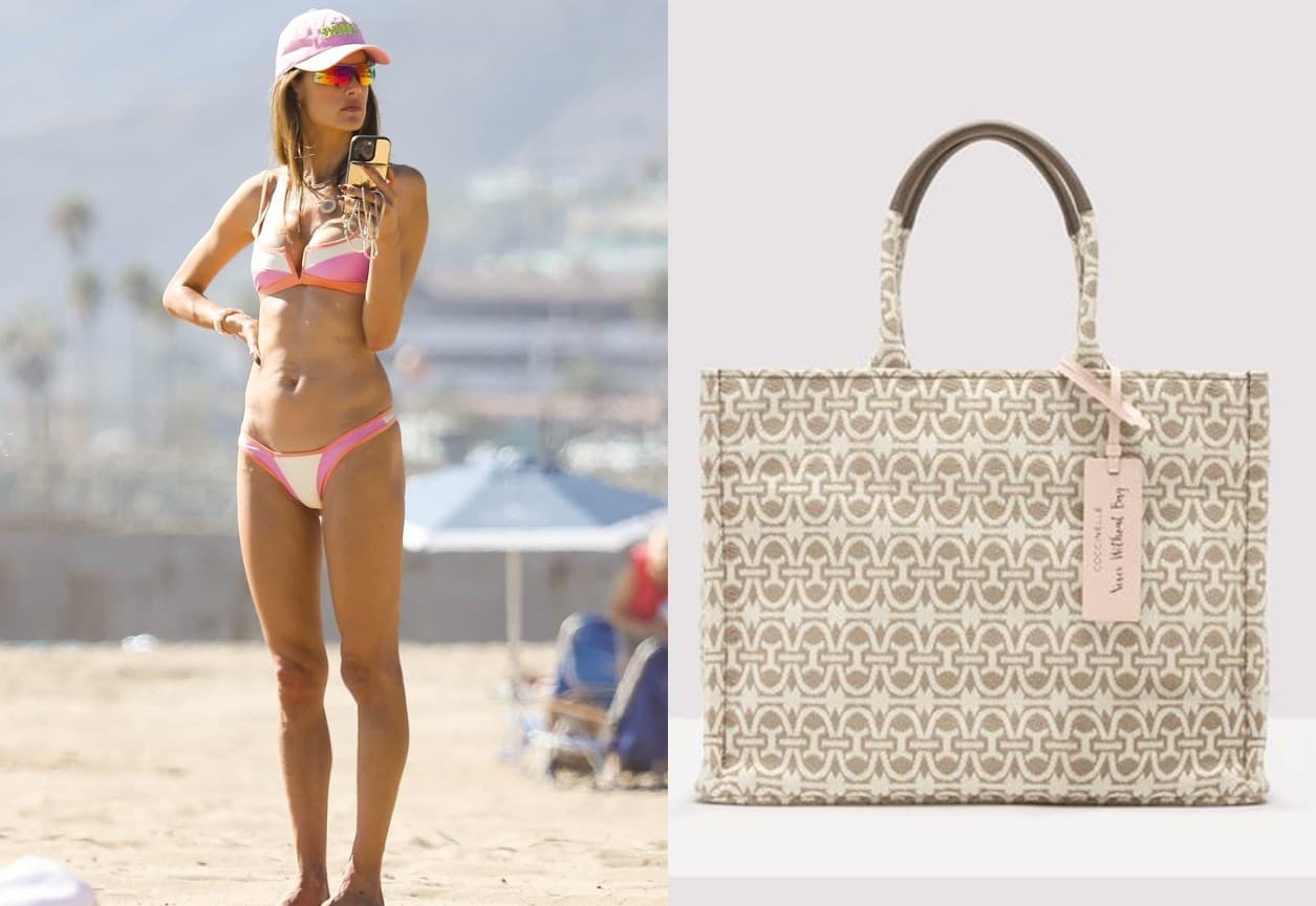Vzorovaná shopper bag kabelka