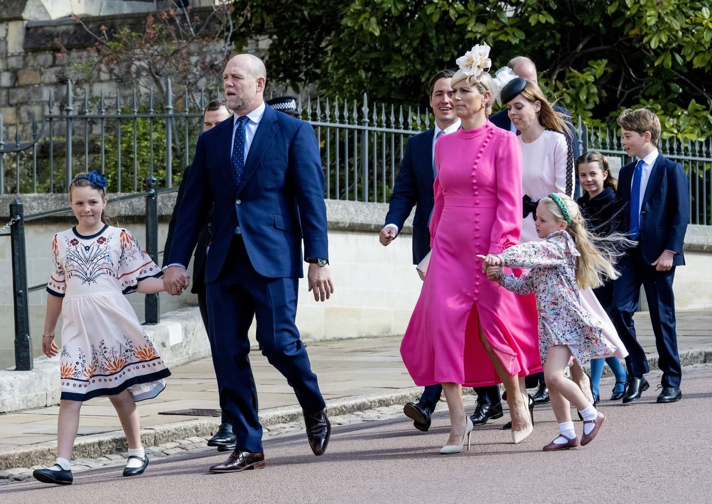 George, Charlotte a Louis