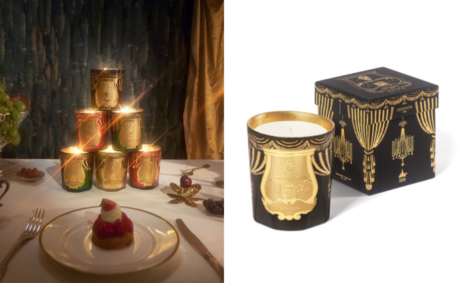 Dizajnová sviečka Trudon Holiday