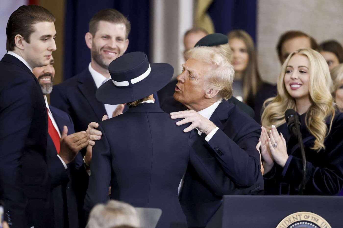 Tiffany Trump (vpravo), najmladšia