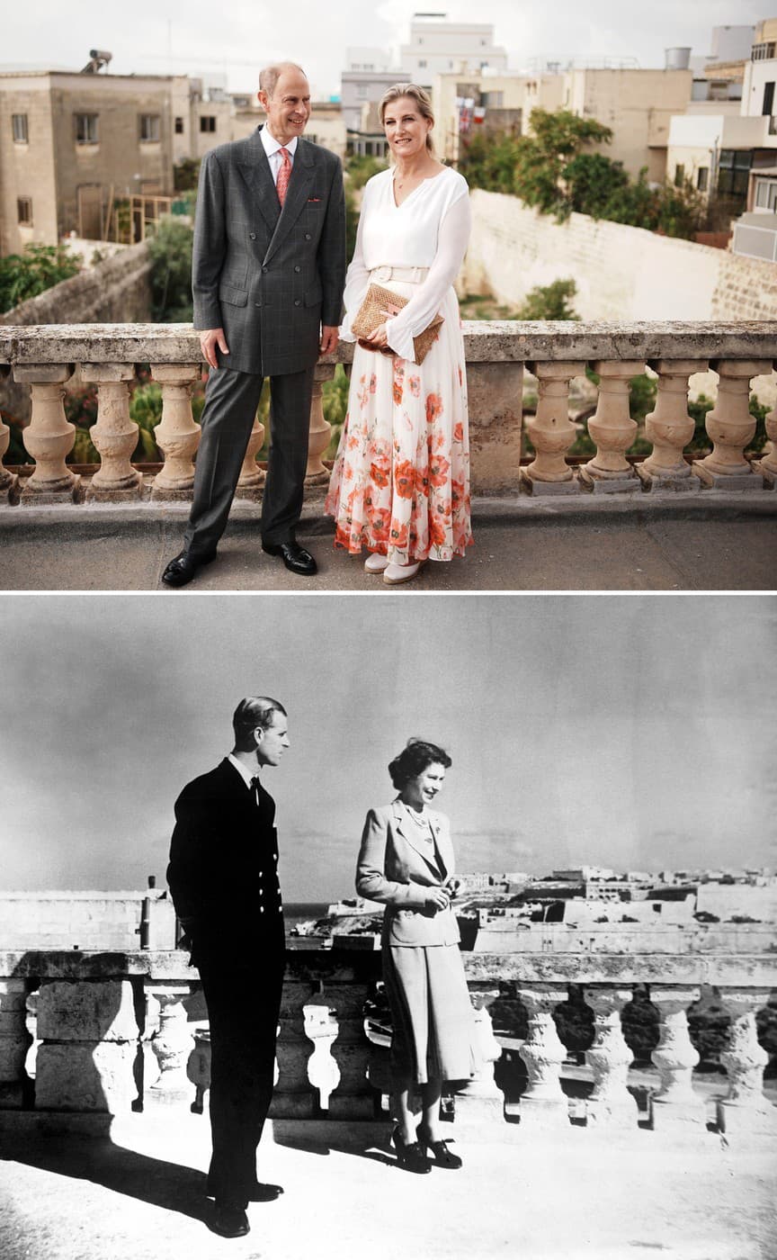 Sophie a Edward zasadili