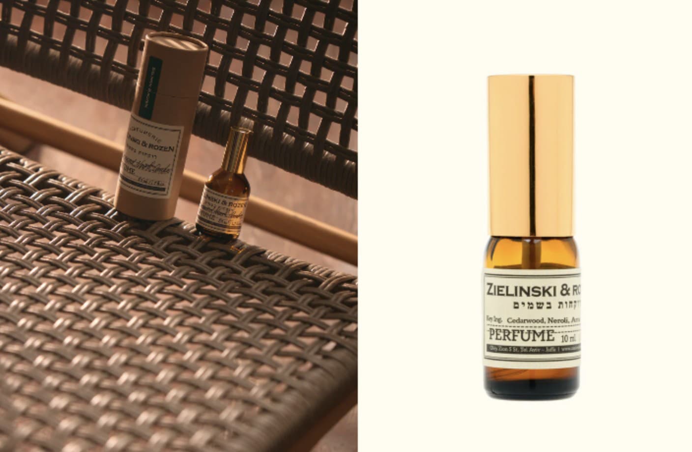 Cedarwood, Neroli a Amber