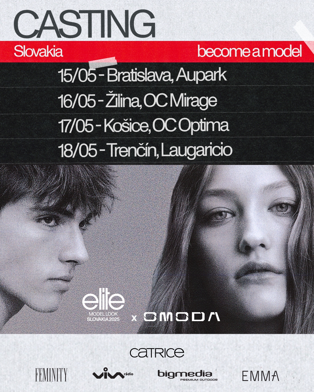 Castingy Schwarzkopf Elite Model