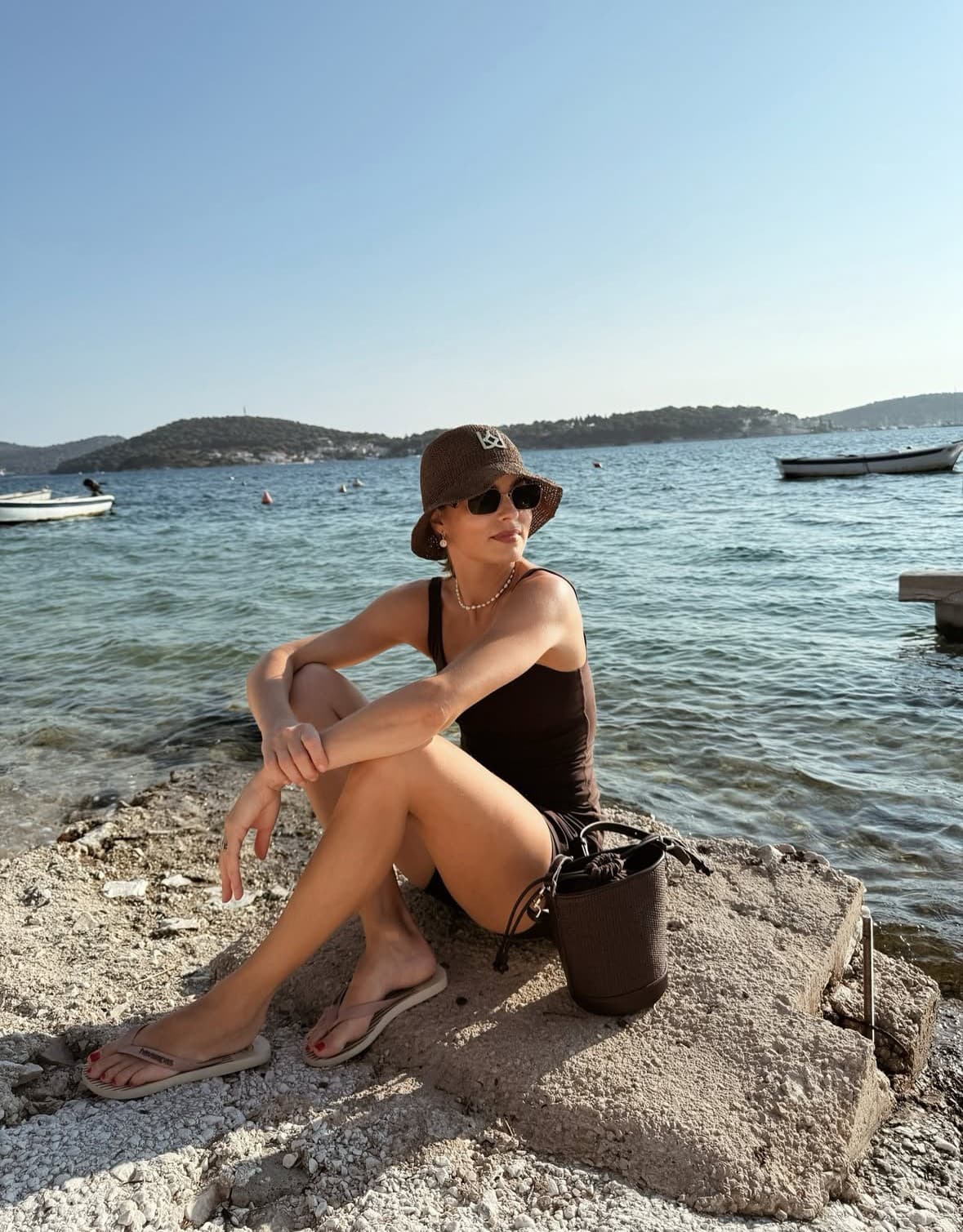 Krásna Ivana stavila na