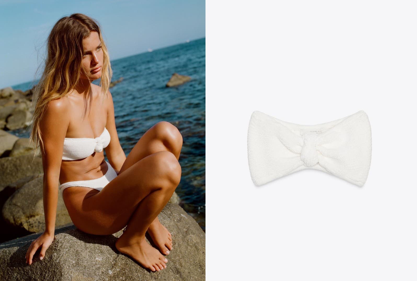 Bikini bandeau strihu