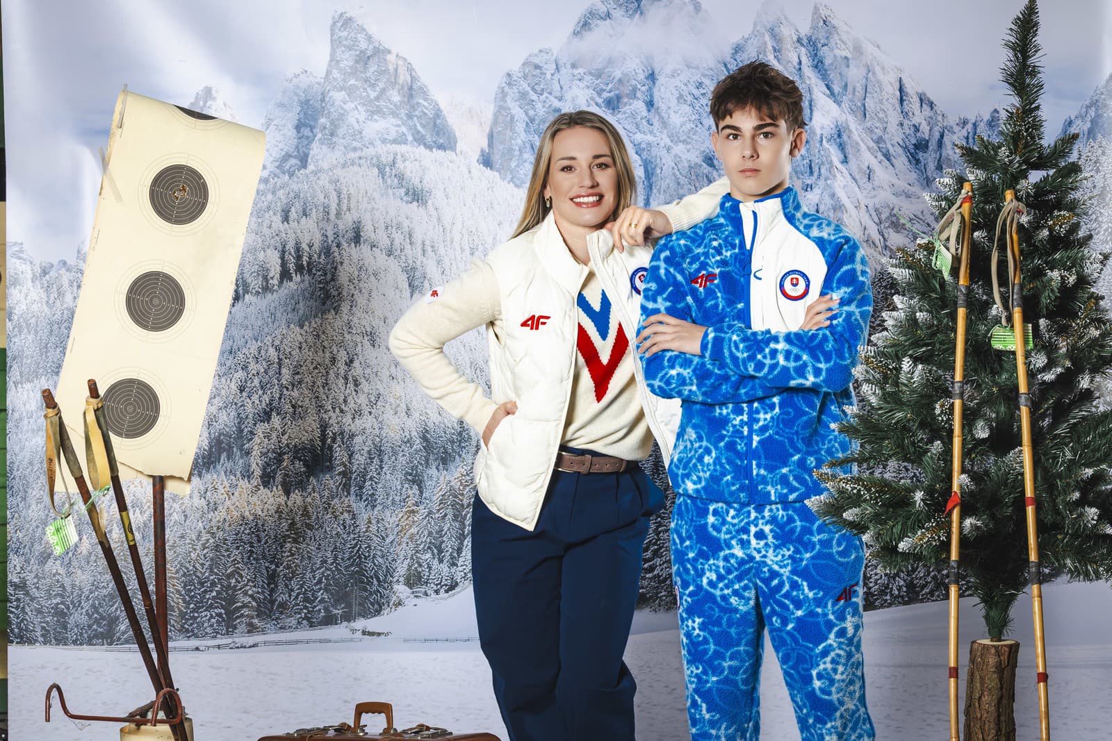 Представлена ​​коллекция одежды для Олимпийских игр 2026 года! Посмотрите, как выглядит перо с узором от Nepel.