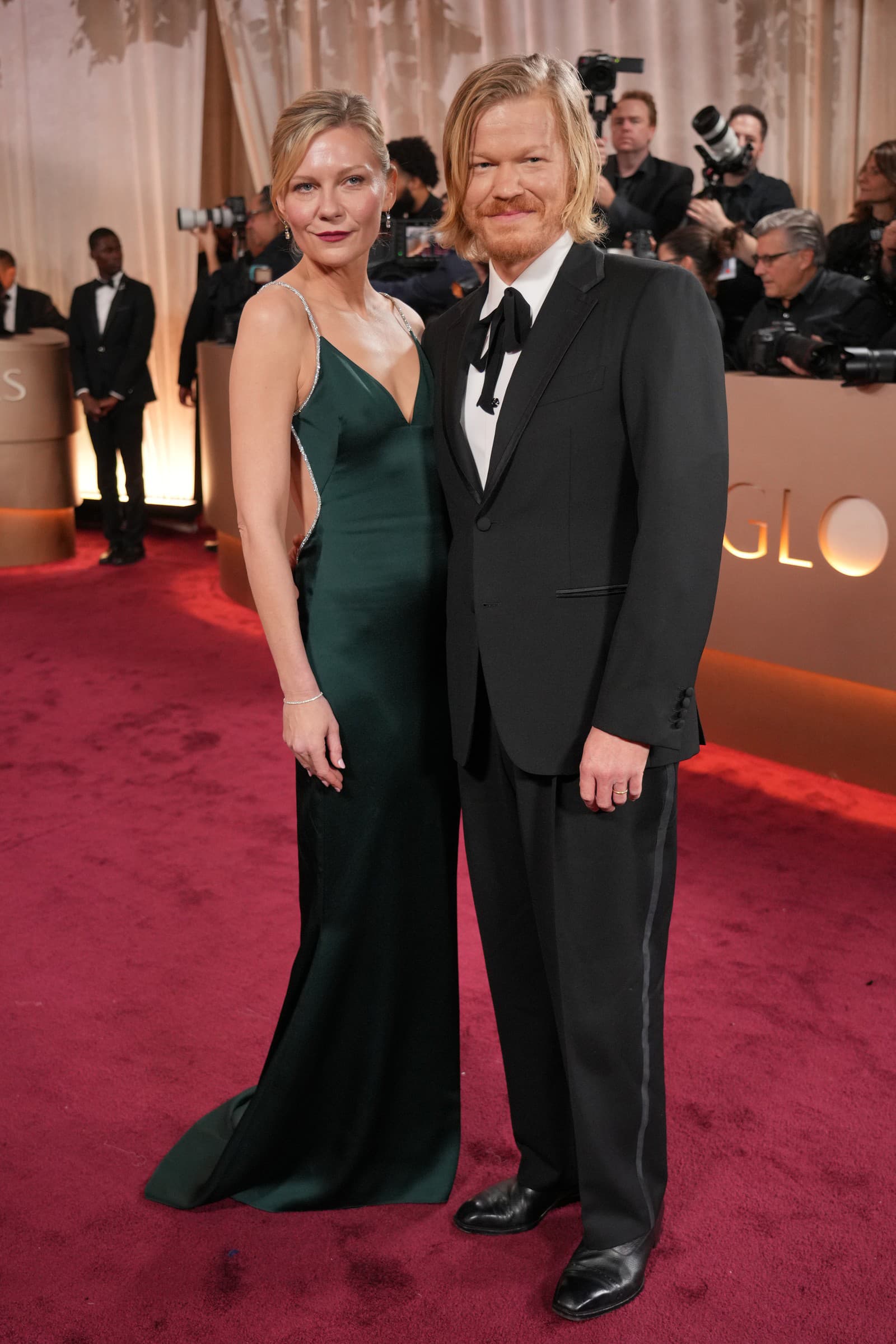 Herečka Kirsten Dunst a herec Jesse Plemons