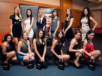 Finalistky súťaže e-Miss Slovakia 2012