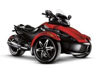 Trojkolka Can-Am Spyder.