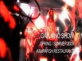 GALLIANO SHOW SPRING&SUMMER 2009