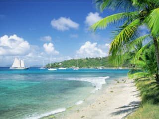 Ostrov Mustique.
