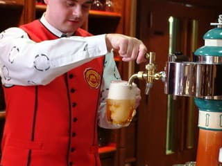 Správne načapované pivo.