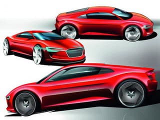 Koncept Audi E-Tron.