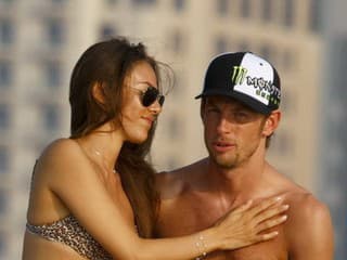 Jenson Button a Jessica