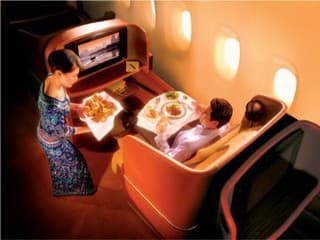 Economic class švajčiarskych aeroliniek.