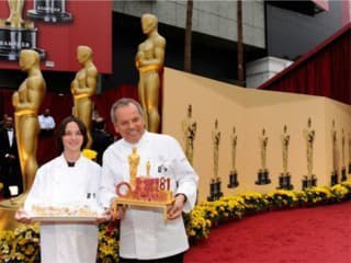 Wolfgang Puck pri príchode