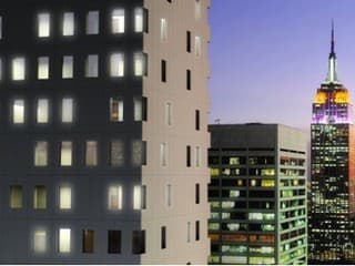 Panoráma mrakodrapov na Manhattane