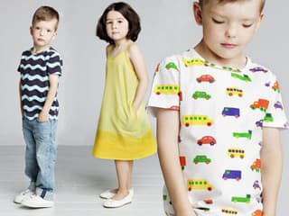 Grafická detská móda Marimekko.