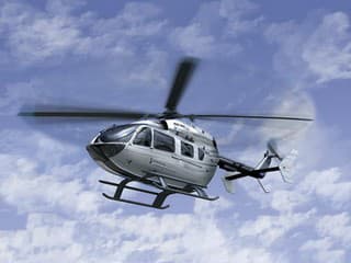Helikoptéra Eurocopter EC145 Mercedes-Benz
