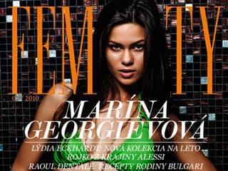 FEMINITY MAGAZÍN 05/2010 S PLAVKOVÝM EDITORIÁLOM S MISS MARÍNOU GEORGIEVOVOU