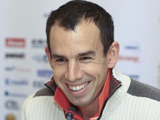 Dominik Hrbatý s manželkou