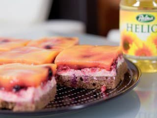 Osviežujúce tvarohovo-ríbezľové rezy