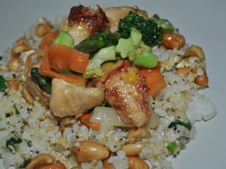 Kurací wok so zeleninou,