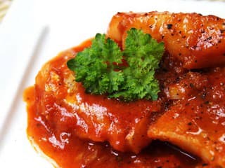 Merluzzo con pomodoro e