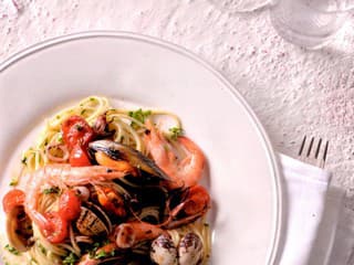 Spaghetti alla pescatora 