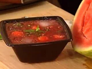 Melónové gazpacho
