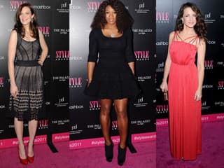 Serena Williams, Kristin Davis,