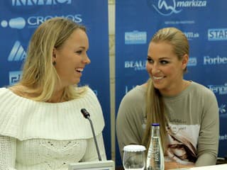 Caroline Wozniacki a Dominika