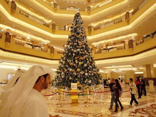 Stroček v Emirates Palace