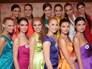 Finalistky MISS Slovensko 2012