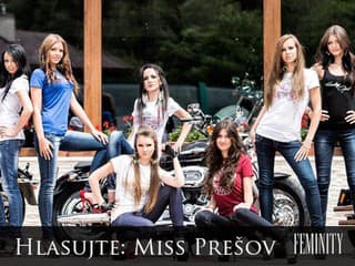 Finalistky Miss Prešov