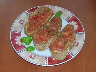 Toskánsky chlieb a bruschettky