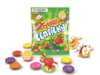 Nové lentilky Fruity